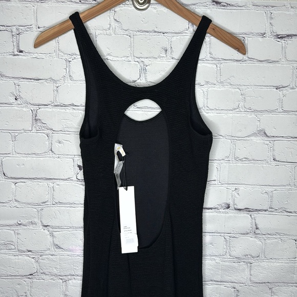 Revolve REMAIN by Birger Christensen Elvirah Textured Bodycon Midi Dress - Picture 7 of 10